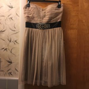 Short Gold Party/Prom Dress